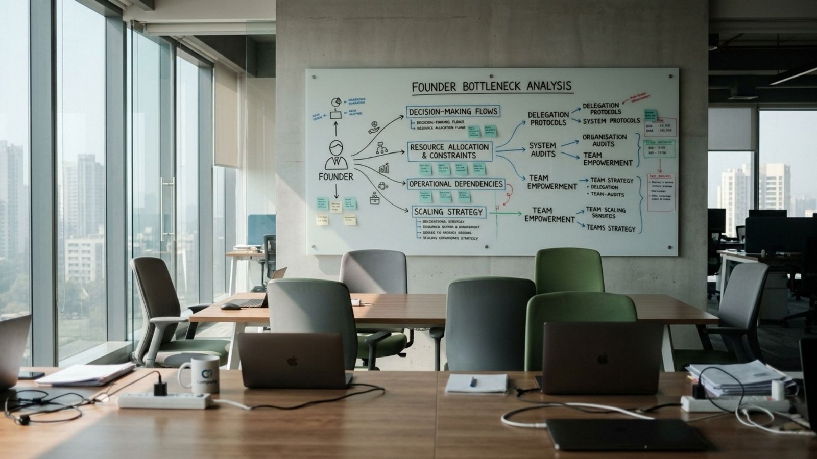 Janus Intellect founder bottleneck consulting for a Rs.250 Cr tech-enabled services company, decision velocity case study by Sagar Chavan